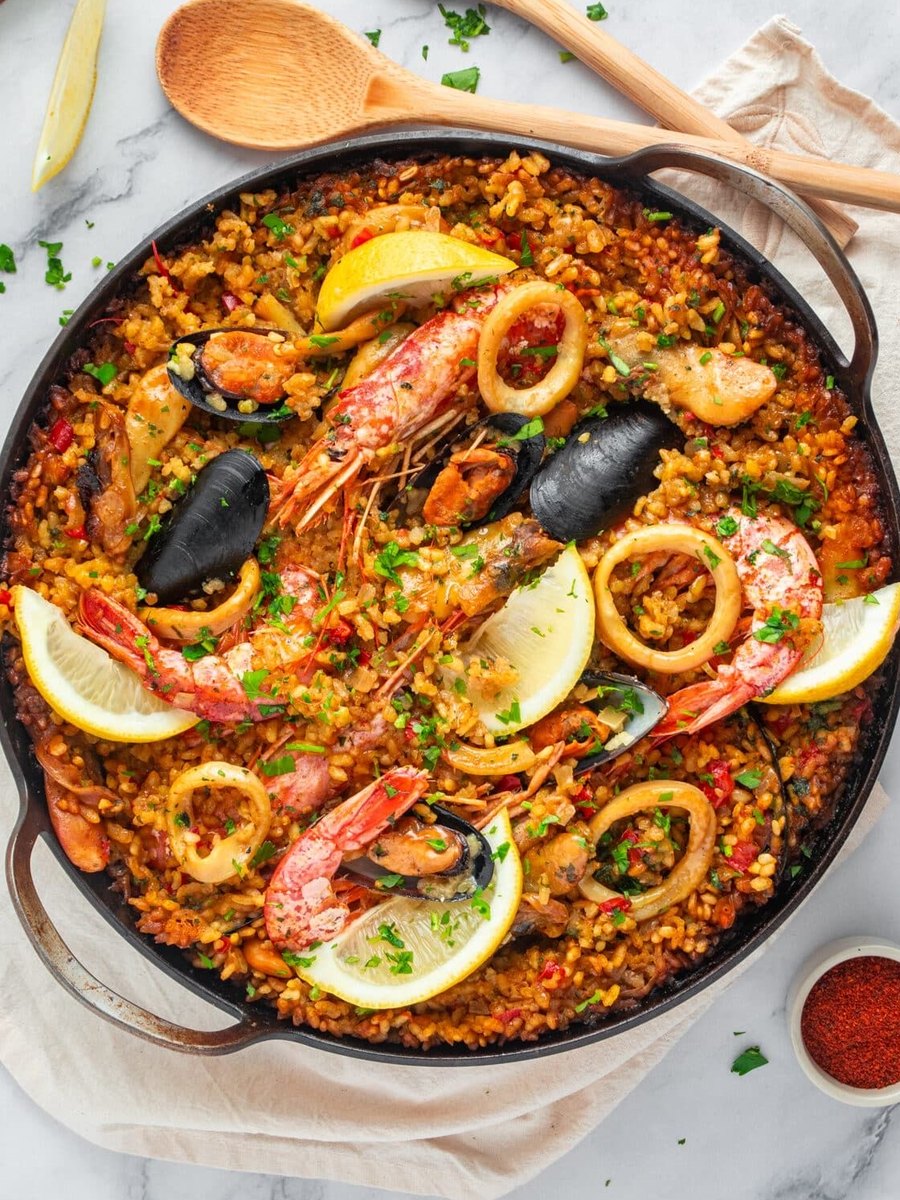 seafood paella